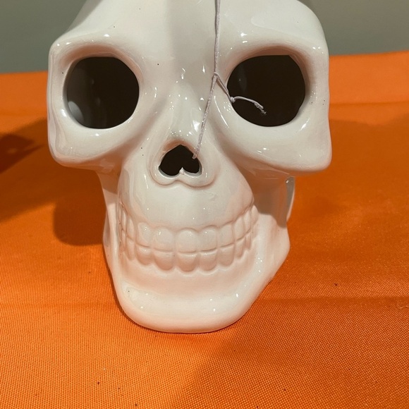 6/$25 White Ceramic Skull Decor - Picture 7 of 12